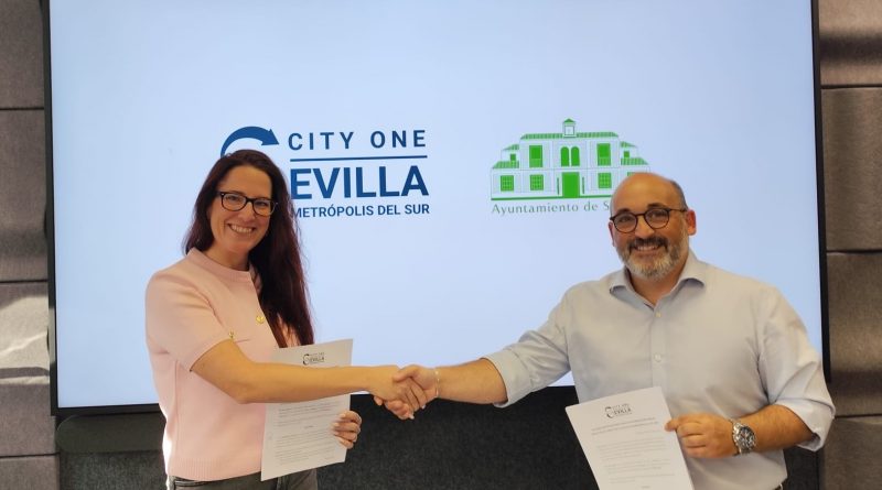 El ayuntamiento de Salteras se suma a Sevilla City One para la promoción de Sevilla Metrópolis en Innovación,Sostenibilidad y Desarrollo Económico