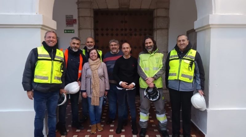 Arquitectos andaluces voluntarios inspeccionan los pueblos afectados por el temporal y refuerzan su compromiso con las emergencias en el Dia Europeo del 112