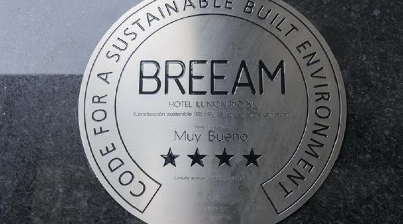 ILUNION Hotels lidera el sector con todos sus hoteles certificados bajo el estándar internacional BREEAM