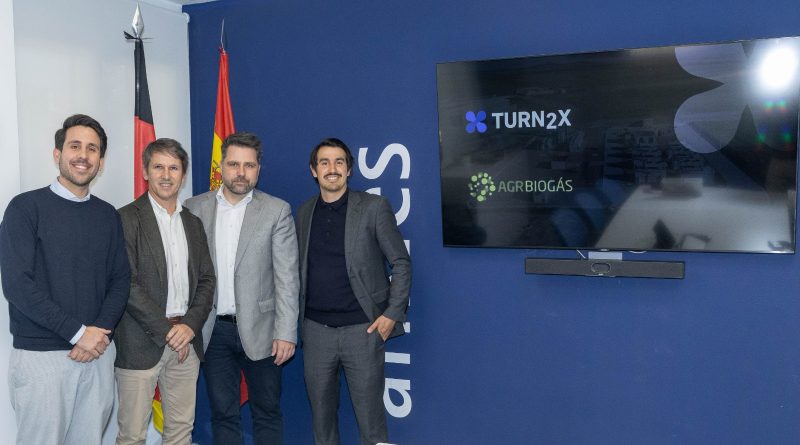 AGR Biogás y TURN2X acuerdan desarrollar proyectos integrados para generar gases renovables