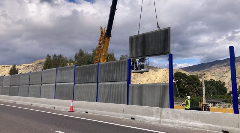 JARQUIL alcanza el 60% de ejecución en las obras contra el ruido en la provincia de Almería