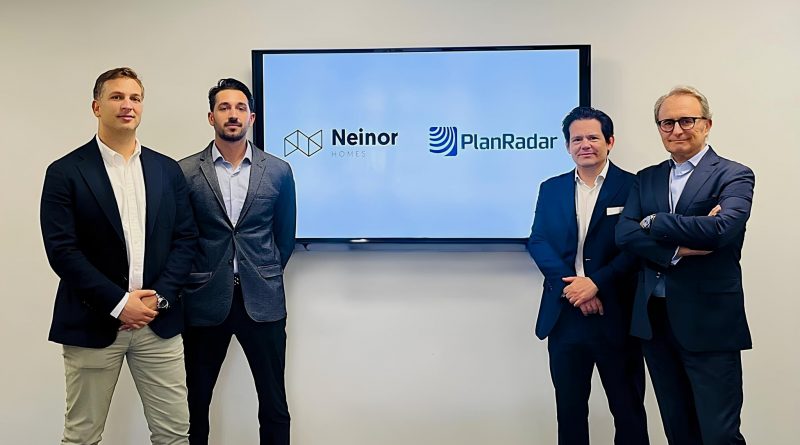 Neinor Homes y PlanRadar firman un acuerdo para impulsar la digitalización en los procesos de obra