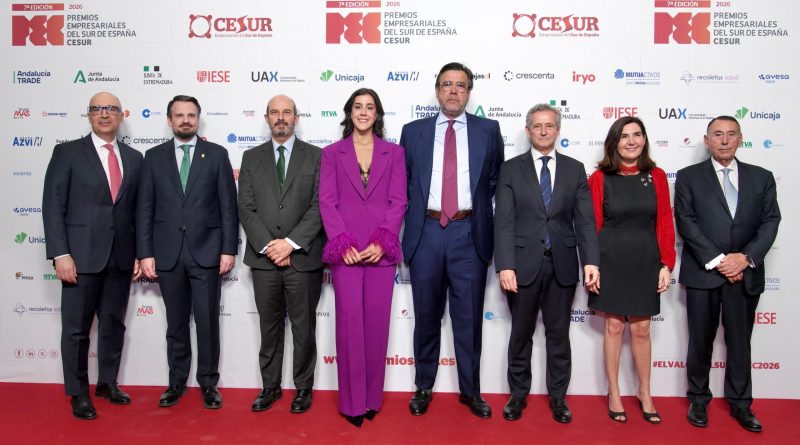 El sur empresarial toma Madrid en la VII edición de los Premios PEC