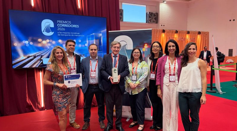 El Puerto de Sevilla recibe el Premio Corredores 2026 en la categoría de Sostenibilidad por su participación en el proyecto HYDEA
