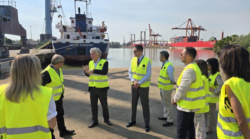El Puerto de Sevilla y Andalucía TRADE reciben una delegación de puertos europeos para reforzar las oportunidades logísticas y comerciales de la región