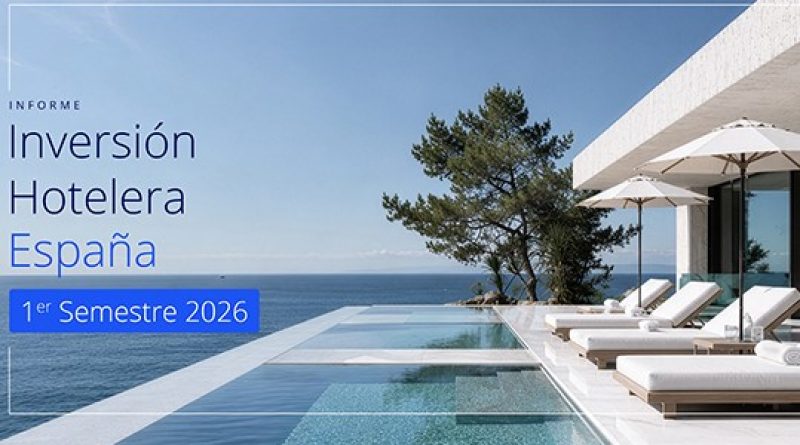 La inversión hotelera se focaliza en el segmento premium, con el 86% del volumen y marcando el ritmo del mercado en el primer semestre de 2026