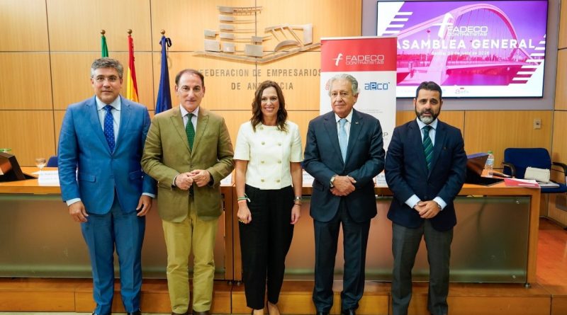 Rafael Sánchez Alcalá inicia un nuevo mandato al frente de FADECO Contratistas con el respaldo unánime del sector y un amplio apoyo institucional