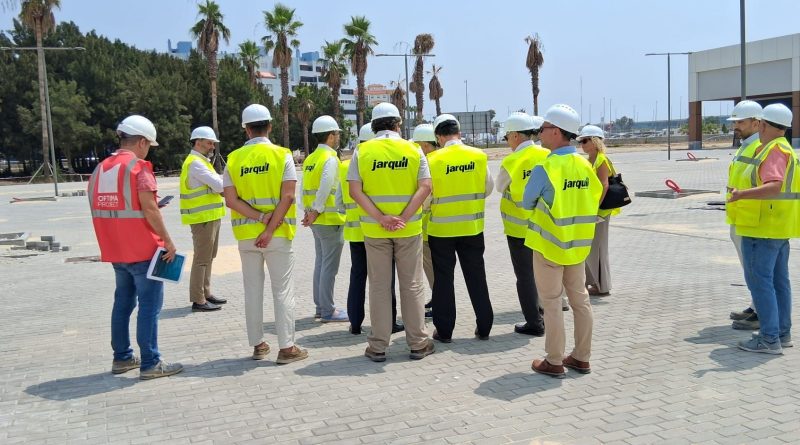 Las obras de Alcaidesa Marina Ocio y Shopping avanzan de la mano de JARQUIL con la mirada puesta a finales de 2026