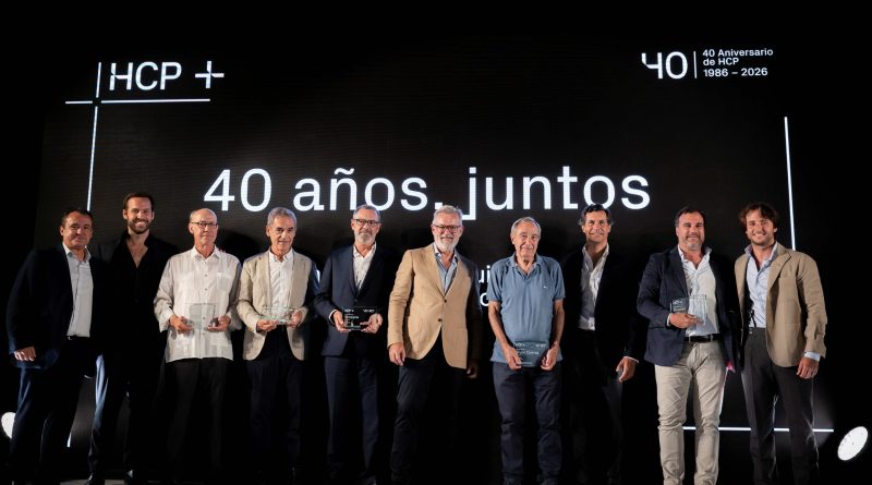 HCP celebra 40 años de trayectoria y presenta su nueva imagen que simboliza el inicio de nueva etapa